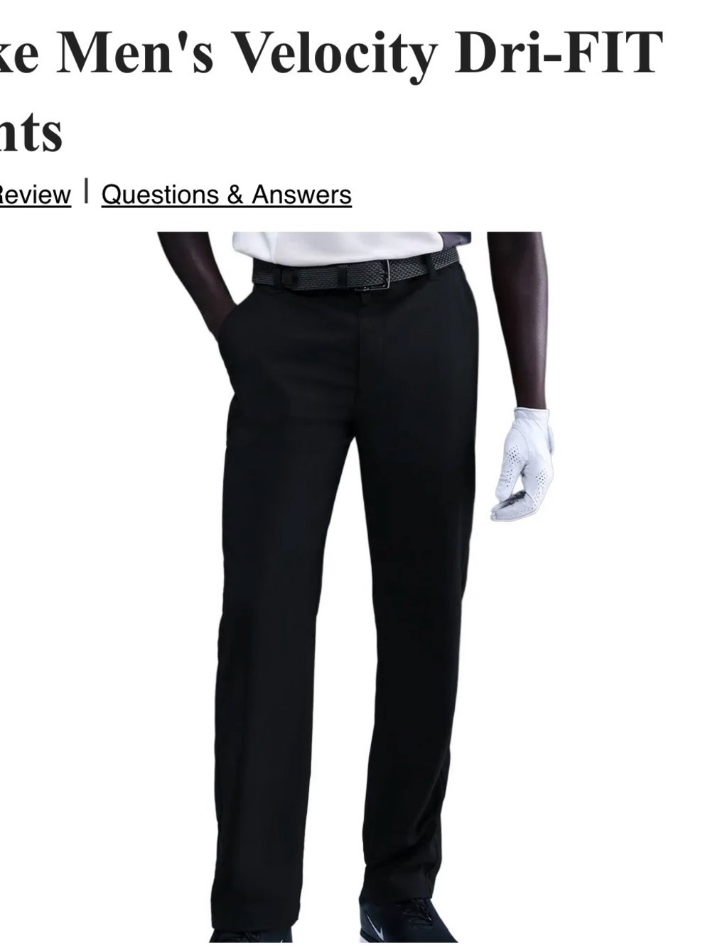 Nike Men's Velocity Dri-FIT Pants Bundle (2)